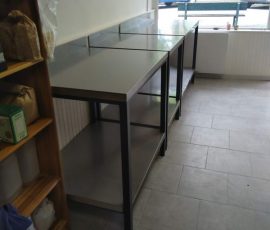 Plan de travail INOX
