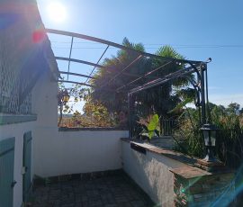 Pergola - ferronnerie réalisée à la main