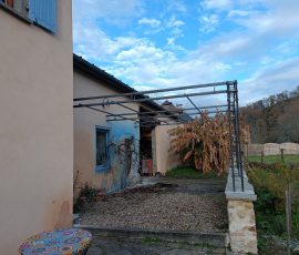 Pergola Acier